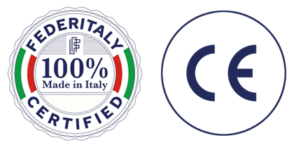 Federitaly Certified - CE European Certified